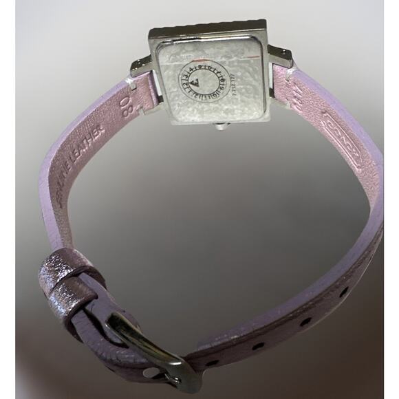 Rare Find Vintage Coach Pink Chrystie Women\'s Genuine leather Watch 14100026 main image 12